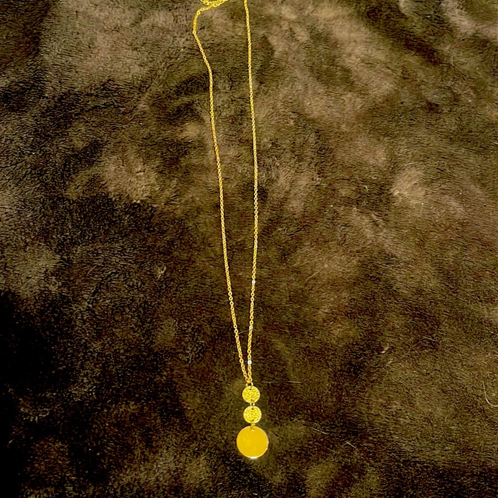 New adjustable length gold plated trendy fashion necklace